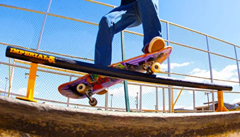 flat bar skateboard rails